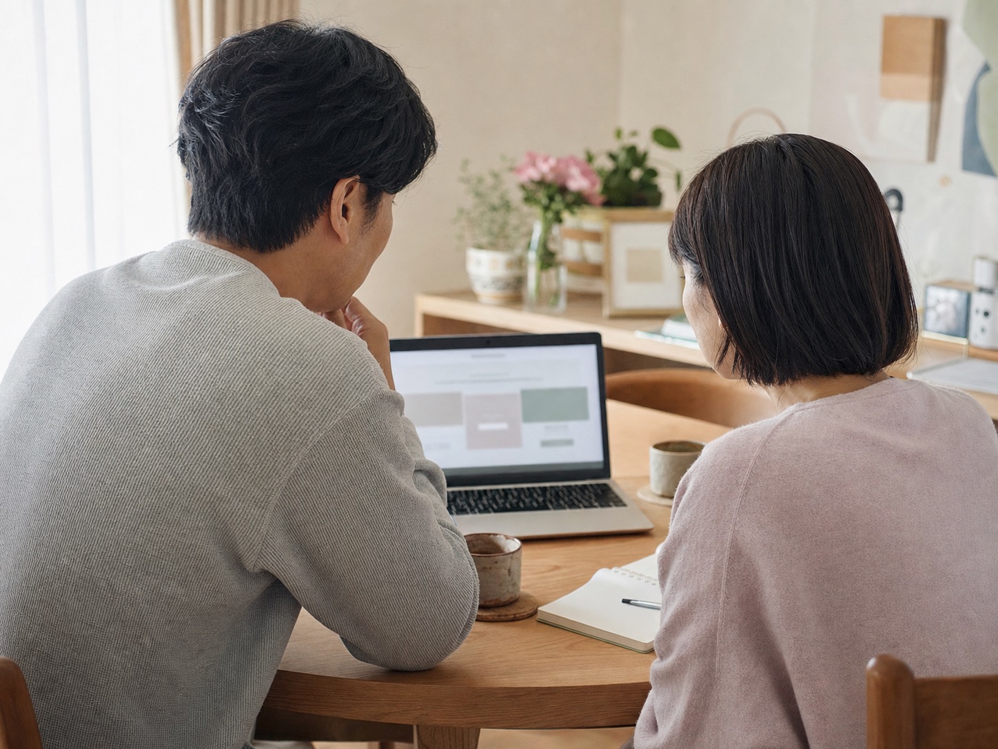 経験者が次の誰かへ応援を届ける様子